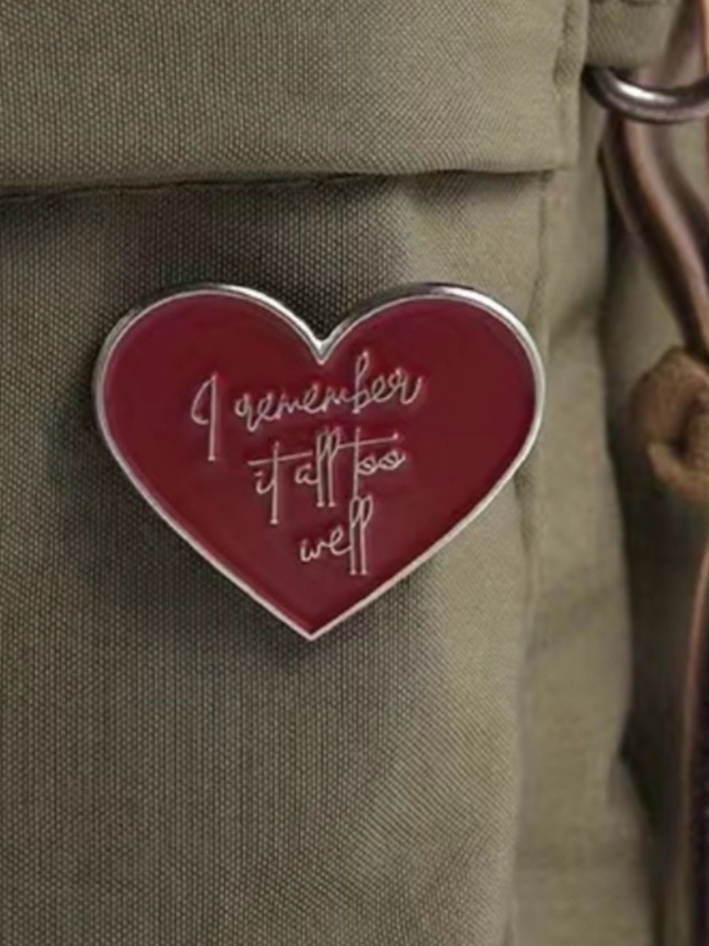 Taylor Swift All To Well Enamel Pin